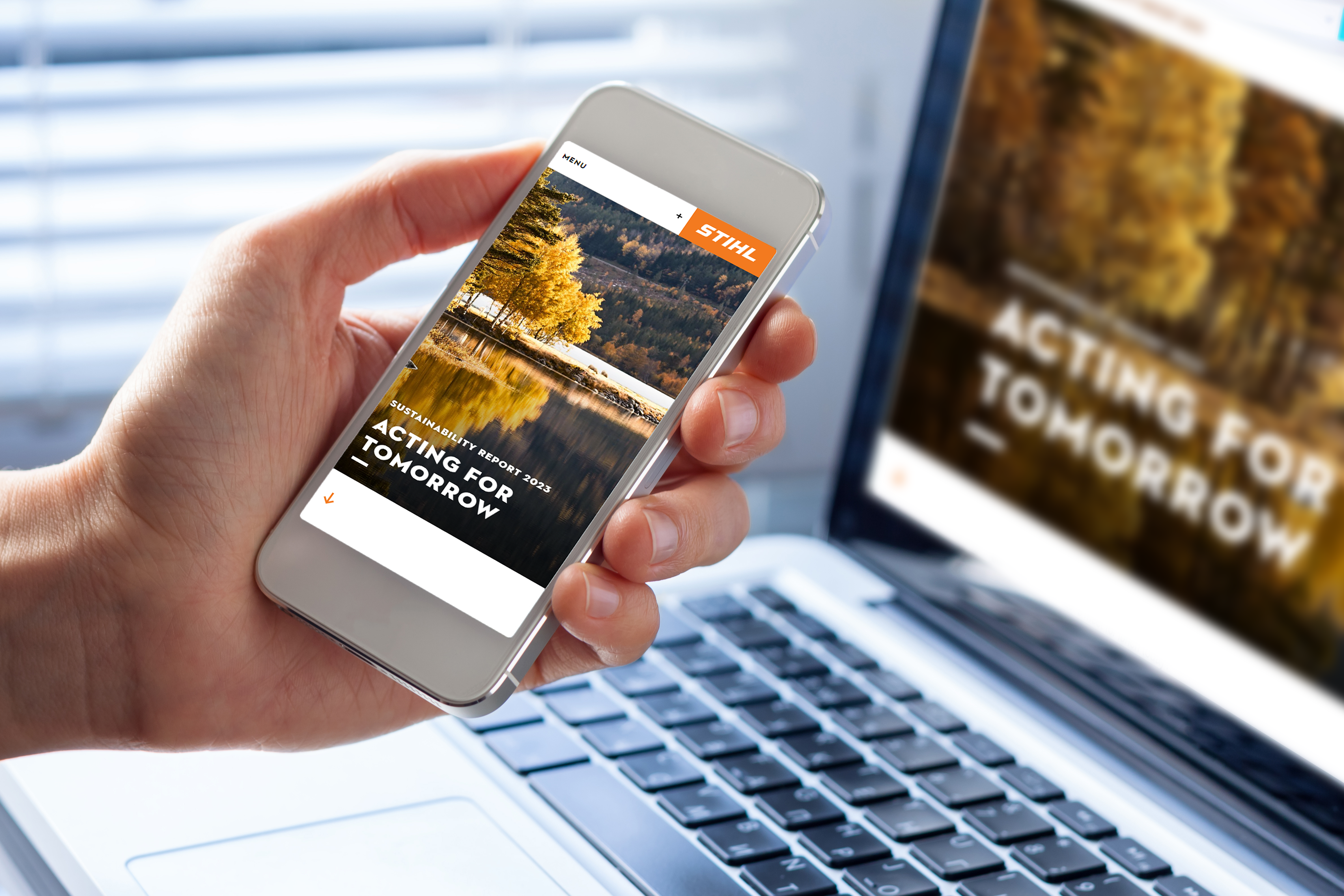 The STIHL Sustainability Report for 2023 was prepared in accordance with the Sustainability Reporting Standards of the Global Reporting Initiative (GRI) and is available online.